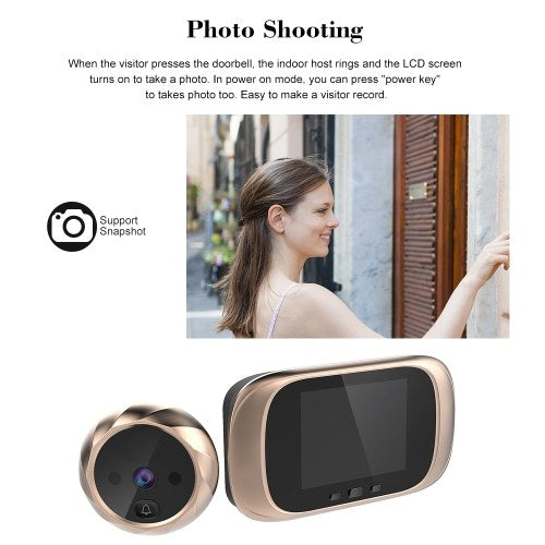 Digital Door Viewer Peephole Door Camera Doorbell