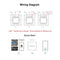 SONOFF T0EU1C-TX 1 Gang Smart WiFi Wall Light Switch