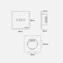 SONOFF T0EU1C-TX 1 Gang Smart WiFi Wall Light Switch