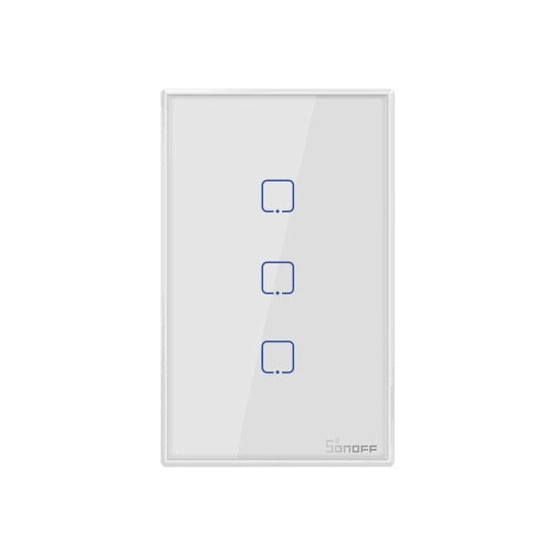 SONOFF T0US3C-TX 3 Gang Smart WiFi Wall Light Switch