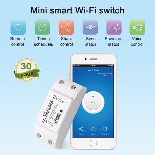 SONOFF Basic Wifi Switch Works