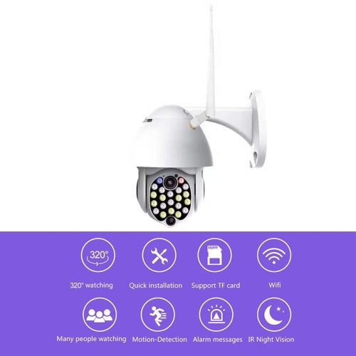 1080p IP Camera Onvif WiFi CCTV IR Camera