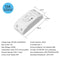 Tuya WiFi Smart Switch 10A/2200W Wireless Remote Switch Timer