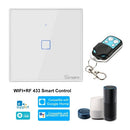 SONOFF T2EU1C-TX 1 Gang Smart WiFi Wall Light Switch