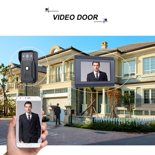 1080P 7 Inches WIFI Smart Video Intercom Doorbell Door Phone