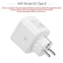 Smart WiFi Socket EU Type E Wireless Remote Control Socket