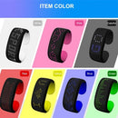 Glowing Wrist Band LED Sports Slap Flash Bracelet