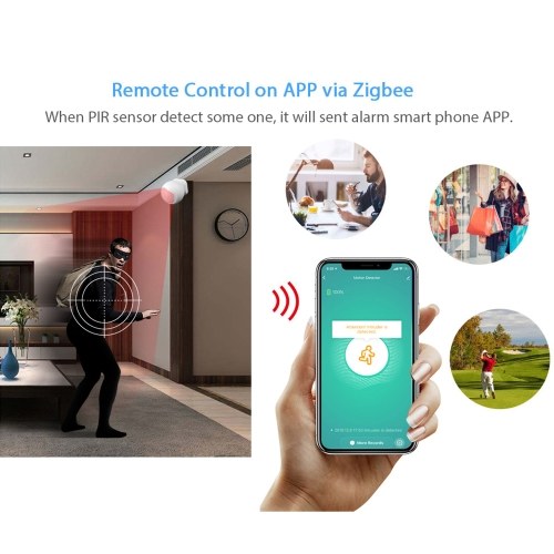 تويا مدعوم من جهاز استشعار الحركة ZigBee PIR