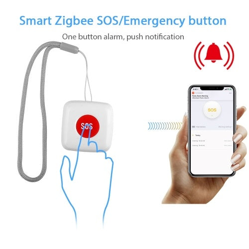 Tuya Zigbee Wireless Remote Call Button