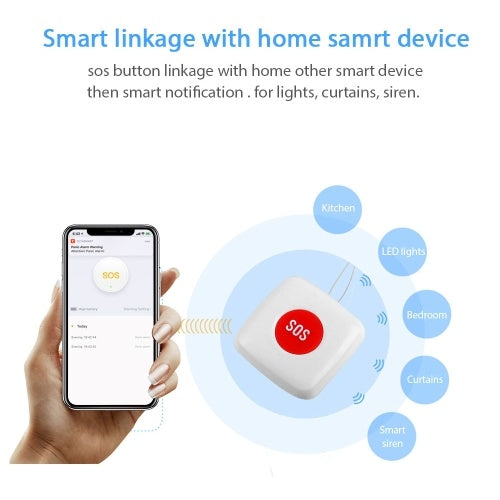 Tuya Zigbee Wireless Remote Call Button