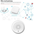 Tuya Smart Home Zigbee Smoke Detector Sensor