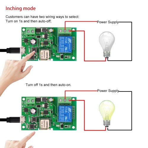 eWeLink  Wifi Switch Wireless Relay Module Smart Home Automation Modules