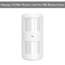 Chuango 315Mhz Wireless Anti-Pet PIR Motion Sensor