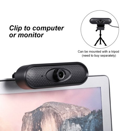 1080P HD Webcam Camera USB Web Camera Microphone for Laptop Computer