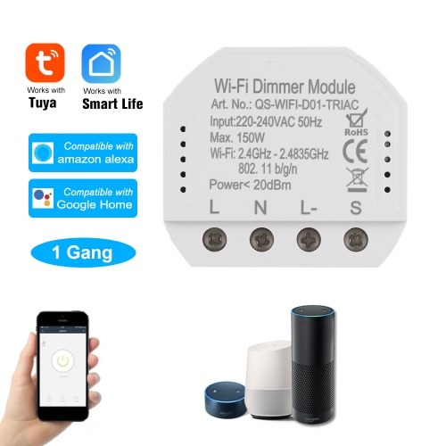 1CH DIY Mini WiFi Dimmer Module