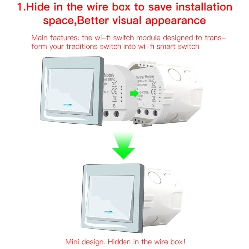 1CH DIY Mini WiFi Dimmer Module