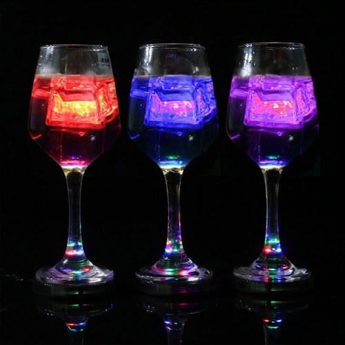 4PCS/Set Led Coaster Round Shape Luminous Coaster Cup Mat