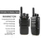 POFUNG F10 2PCS Mini Walkie Talkie