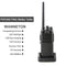 POFUNG P54U Mini Walkie Talkie GMRS 462.5625- 467.7250 MHz 16CH Portable Handheld Transceiver Interphone VOX Function Two Way Radio