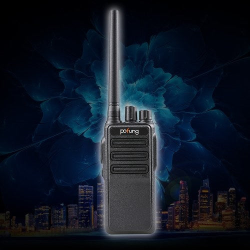 POFUNG P54U Mini Walkie Talkie GMRS 462.5625- 467.7250 MHz 16CH Portable Handheld Transceiver Interphone VOX Function Two Way Radio