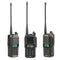 POFUNG P52UV Mini Walkie Talkie Portable Handheld Transceiver Interphone VOX Function Battery Save LED Flashlight FM Radio Two Way Radio