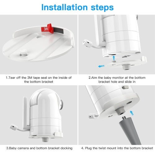 Baby Monitor Mount Camera Holder Bracket