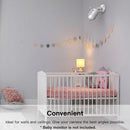 Adjustable Baby Monitor Wall Mount Baby Camera Mount Bracket Holder Perfect Angle & Easy to Install