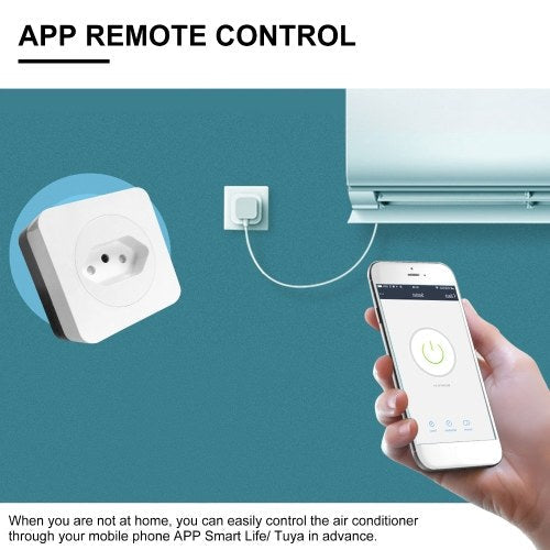 16A WiFi Air Conditioner Wall Plug Socket Outlet Companion