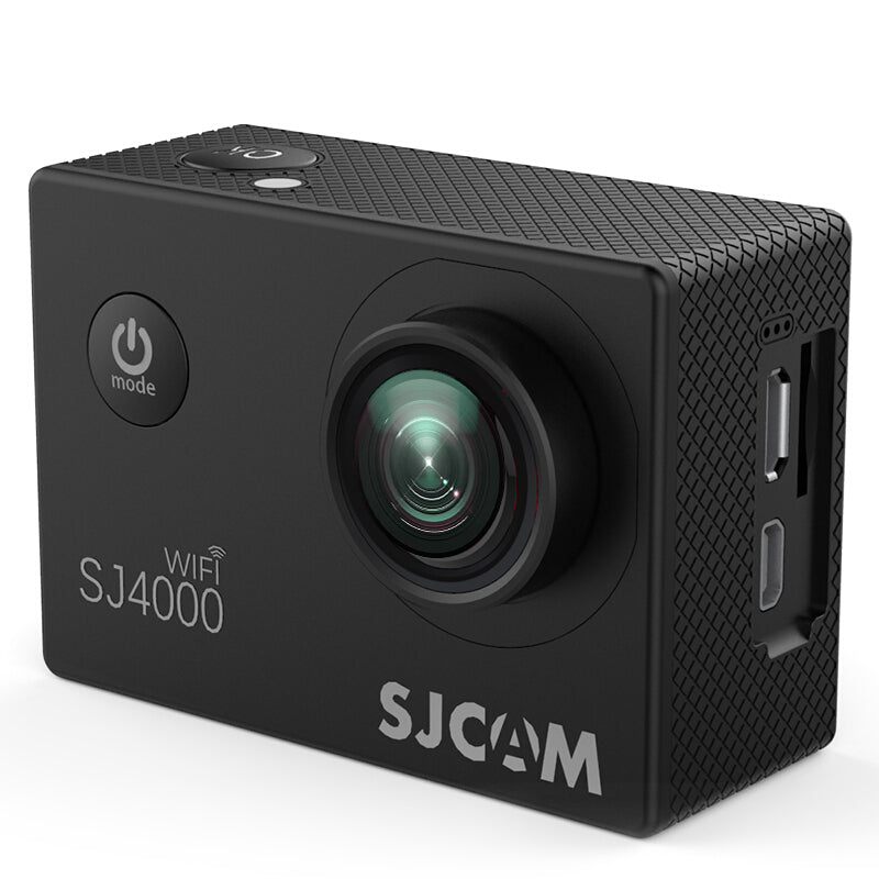 كاميرا الحركة SJCAM SJ4000 WIFI مقاومة للماء - أسود