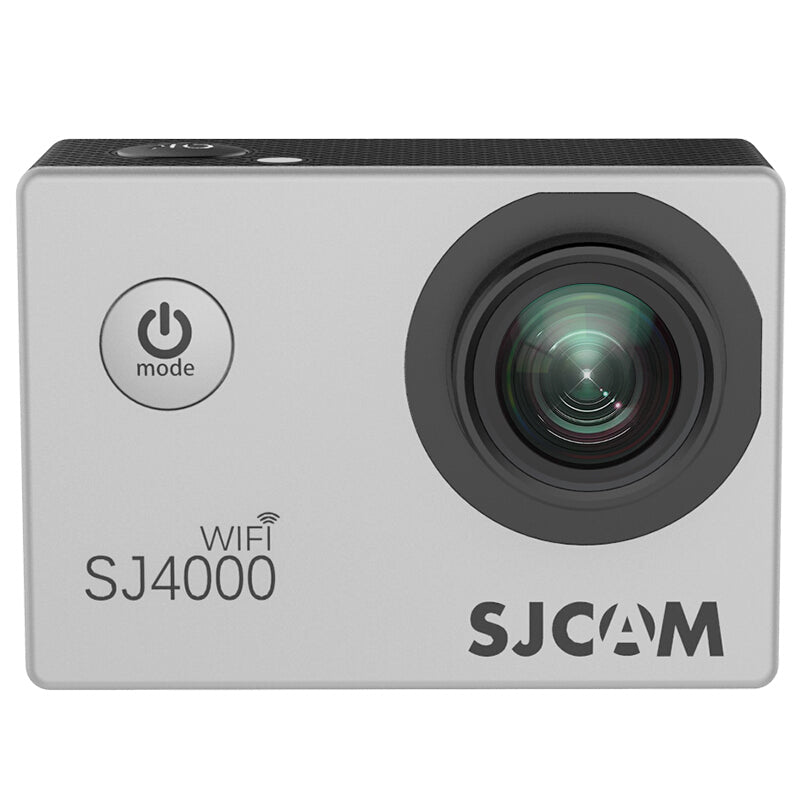 كاميرا الحركة SJCAM SJ4000 WIFI مقاومة للماء - فضي