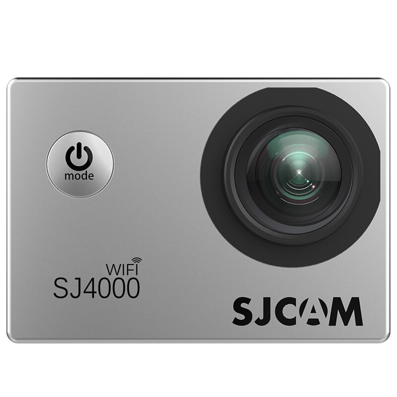 كاميرا الحركة SJCAM SJ4000 WIFI مقاومة للماء - فضي