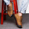 Retro Breathable Velvet Warm Winter Casual Leather Shoes