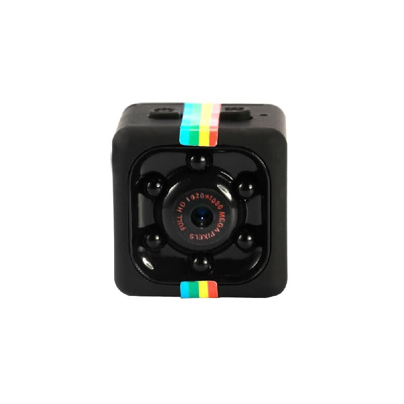 SQ11 HD 1080P Night Vision Mini Camera - Black