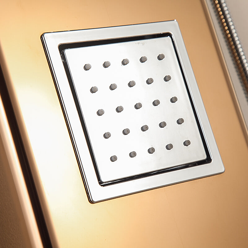 SUS304 Electric Shower Panel - Rose Golden