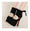 Women Sexy High Heels Platform Sole Ribbon Shoes Pumps Black