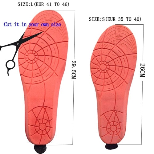 Electronic Remote Control Velvet Heating Insole