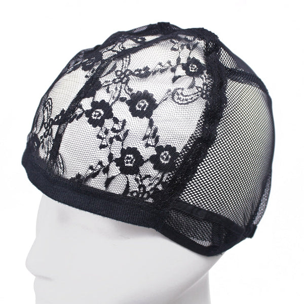 SZC Adjustable Lace Wig Dome Cap - Black