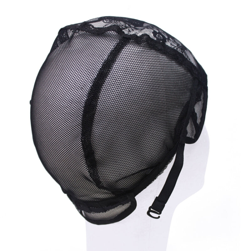 SZC Adjustable Lace Wig Dome Cap - Black