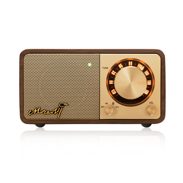 Sangean New Portable Walnut Wood Radio - Brown