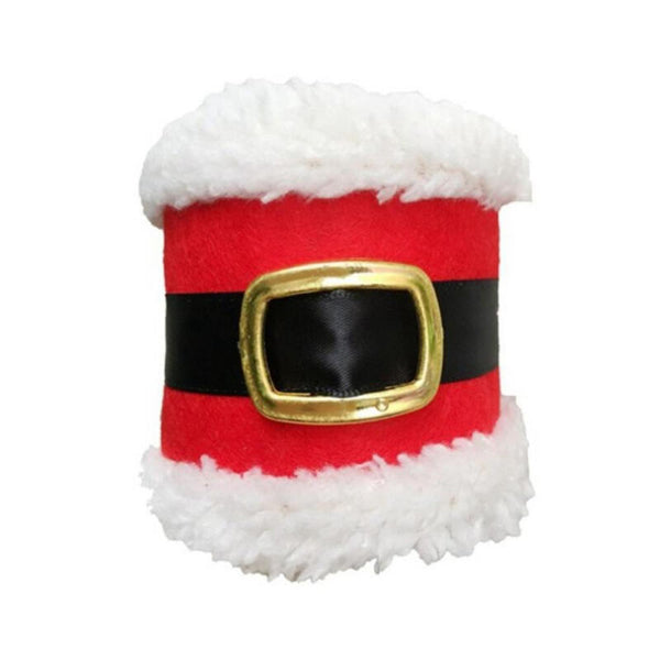 Santa Clothes Napkin Ring Holder - Red