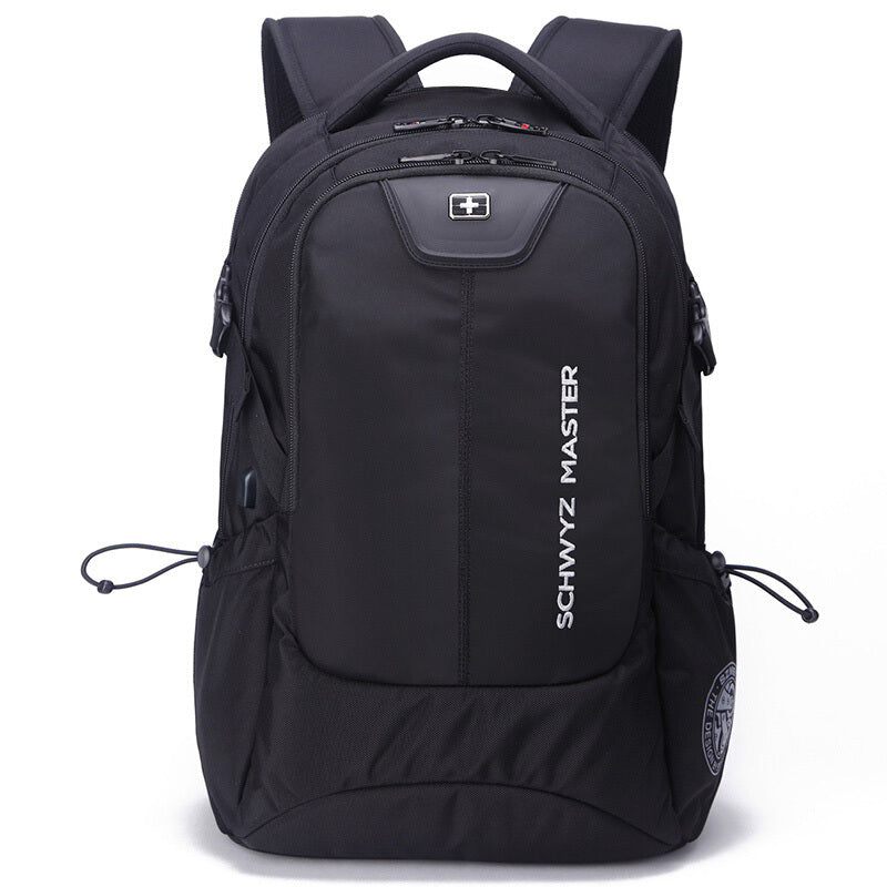 Schwyz Stylish Laptop / Traveling Backpack - Black