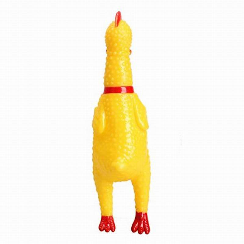 Screaming Rubber Chicken - Yellow