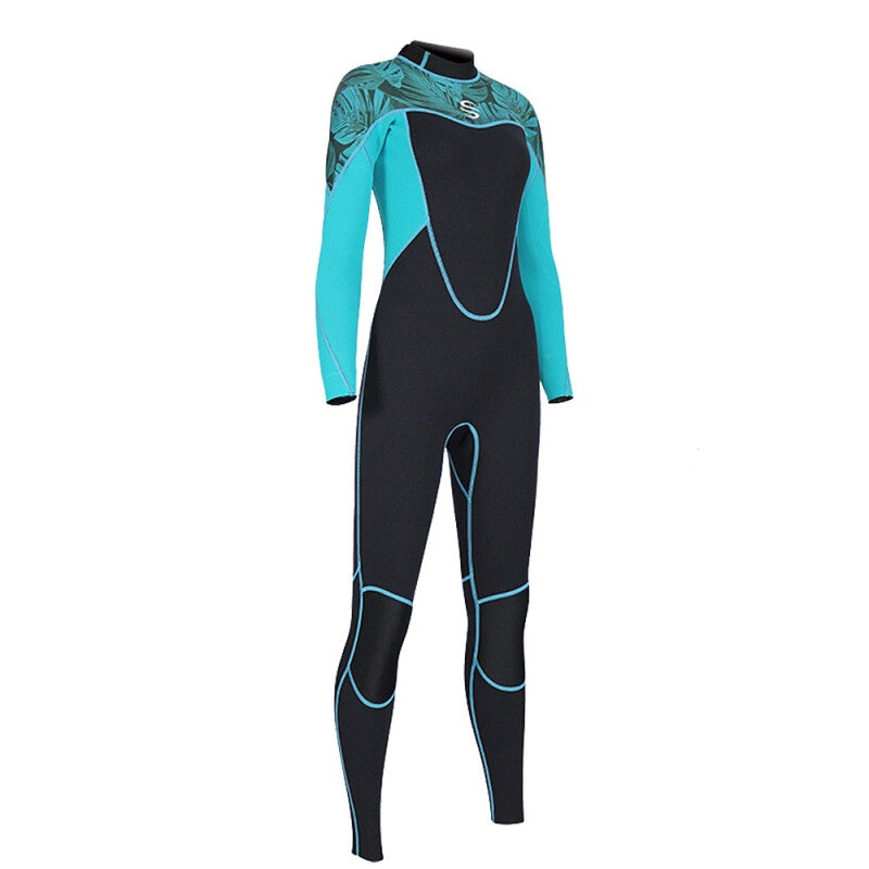 Scuba Premium Full Diving Wetsuits - Blue