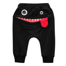 Shark Tongue Harem Trouser - Black