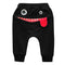 Shark Tongue Harem Trouser - Black