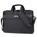 Shockproof Nylon Laptop Bag - Black