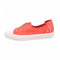 Shuangfeng Leather Sneakers with Rivet - Orange