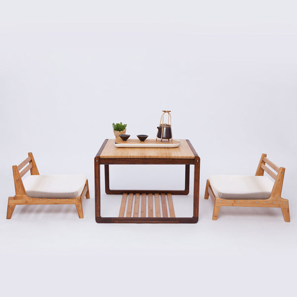 Simple Modern Zen High Quality Small Tea Table - Brown