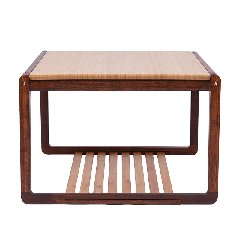 Simple Modern Zen High Quality Small Tea Table - Brown