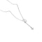 Simple Premium Moon Star Pendant - White